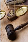 admiralty law gavel and scales